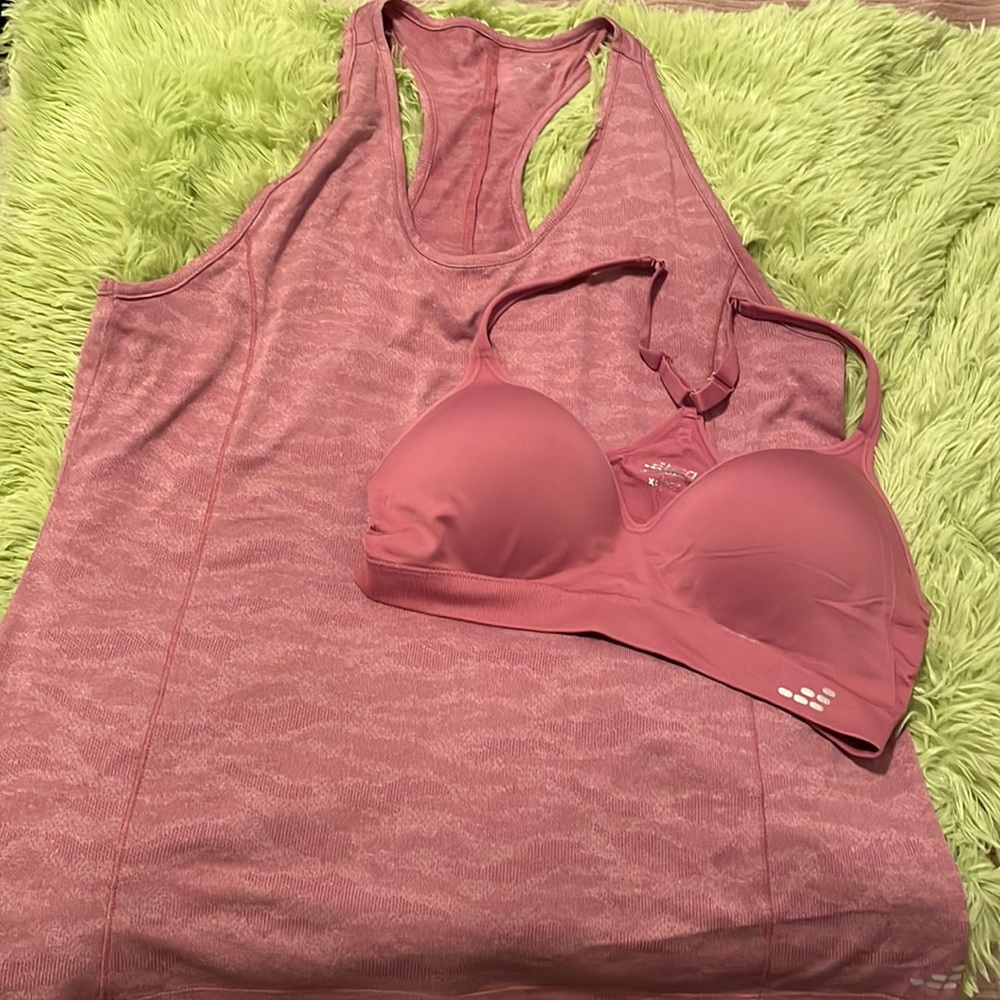 NWOT Sports Bra and Tank Bundle